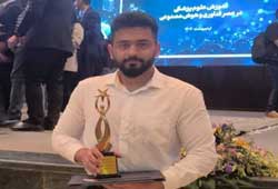 دانشجوی دانشگاه علوم پزشکی گناباد پژوهشگر برتر در آموزش علوم پزشکی شد