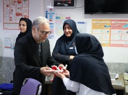دیدار رئیس دانشگاه علوم پزشکی گناباد با پرستاران گناباد و بجستان