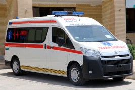 یک دستگاه آمبولانس جدید به ناوگان اورژانس دانشگاه علوم پزشکی گناباد اضافه شد