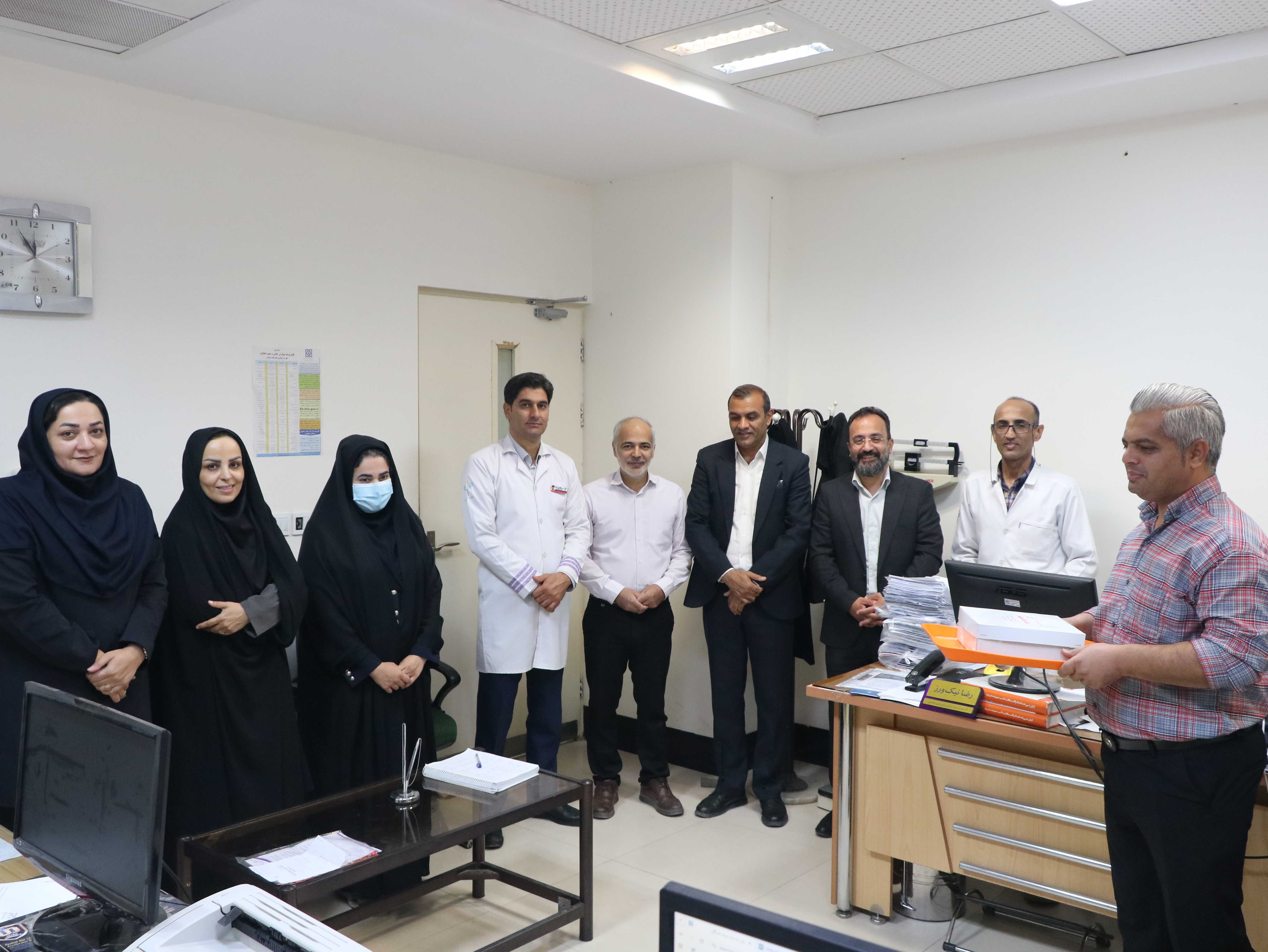 تبریک روز پرستار به پرستاران بیمارستان علامه بهلول گنابادی